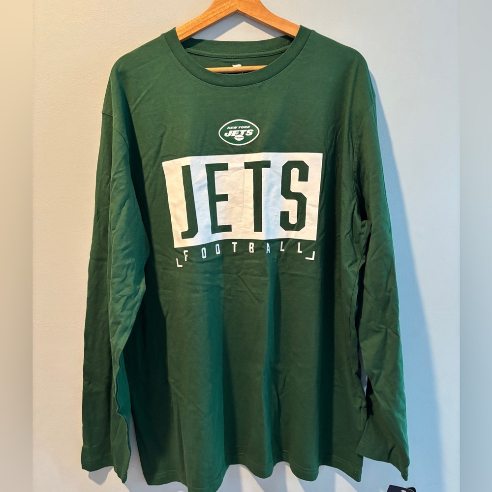 NWT’s New York Jets XXL Fanatics Men’s long sleeve T shirt